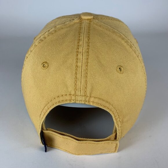 Wyoming Cowboys NCAA Yellow Gold Ouray Relaxed Fit Strapback Adjustable Hat - Picture 3 of 5